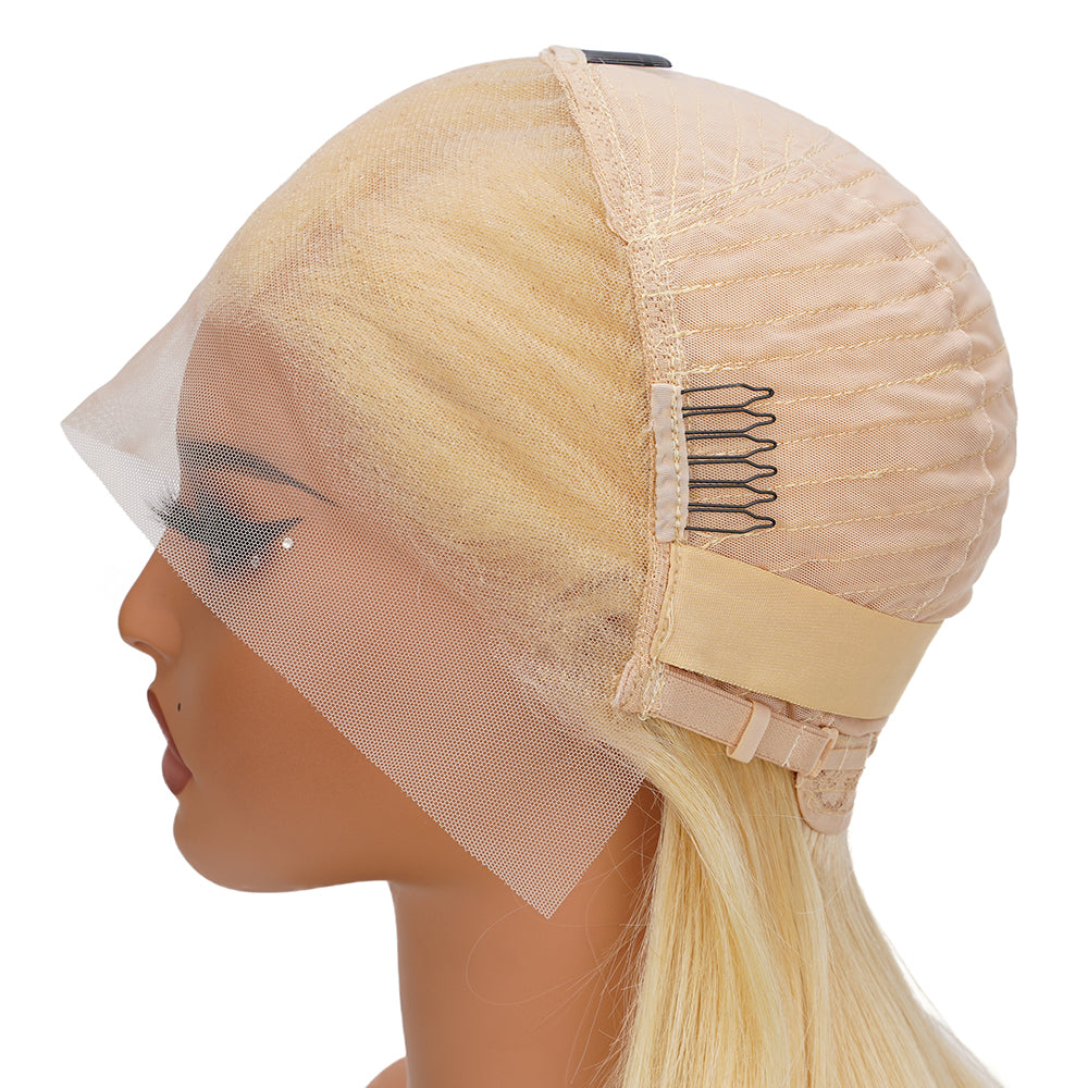 straight 613 full frontal wig 13*4 100% human hair