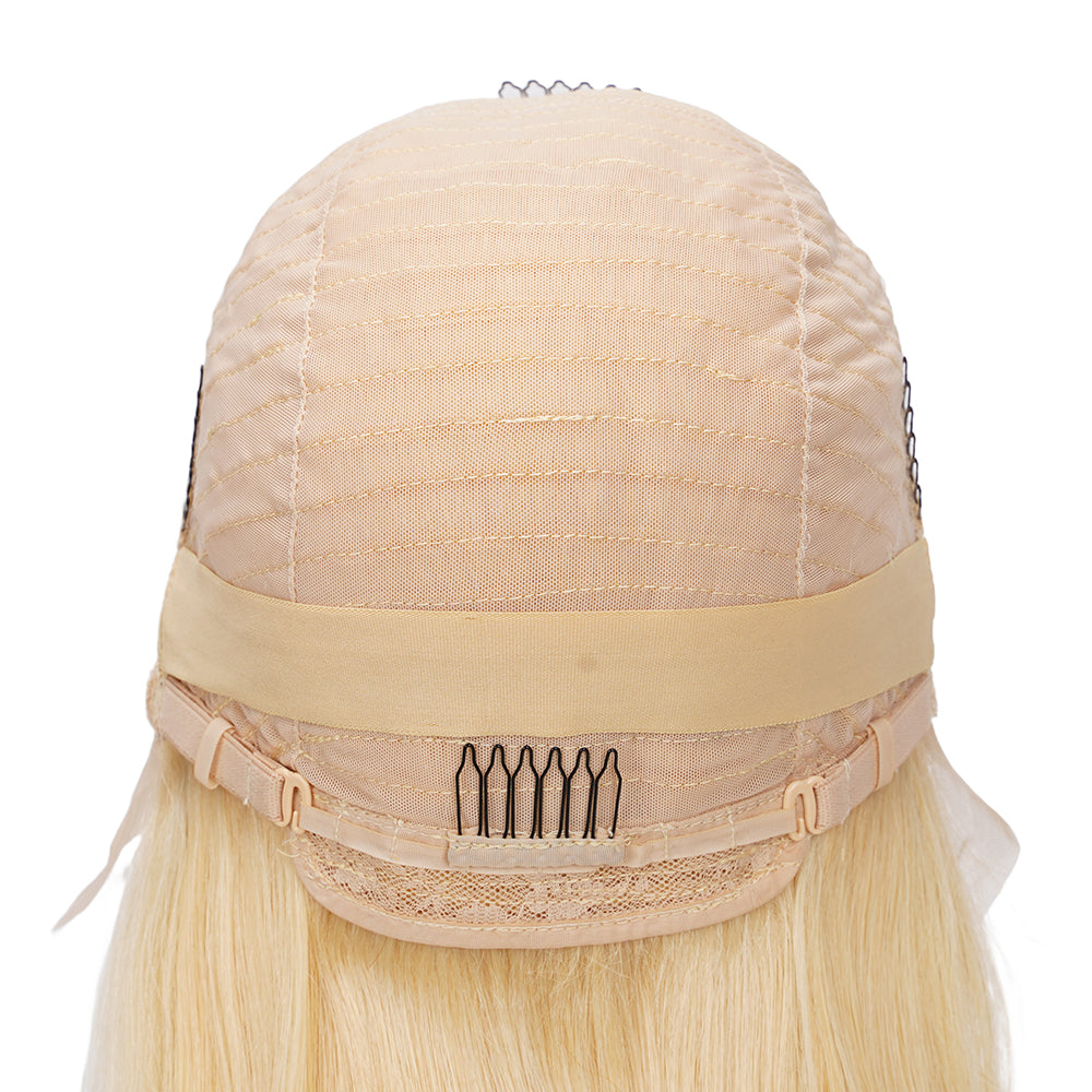 straight 613 full frontal wig 13*4 100% human hair