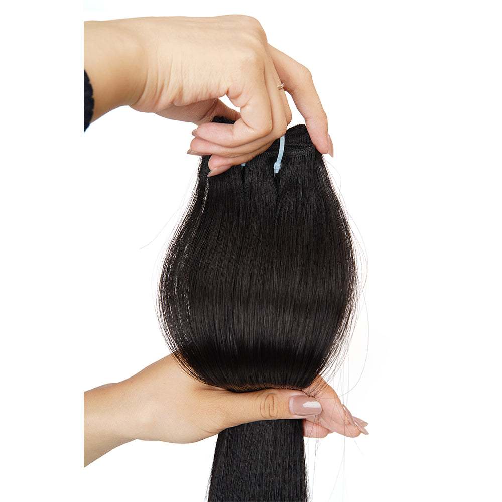 Double Drawn Double Weft Hair Bundles Straight