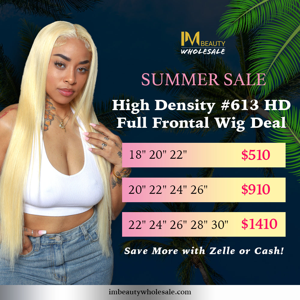 High Density #613 HD Full Frontal Wig Deal