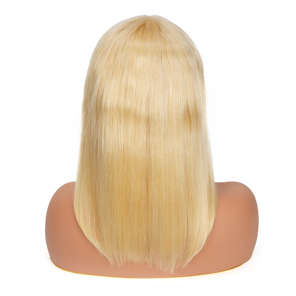 Straight 613 Bob Bang Wig 100% Human Hair