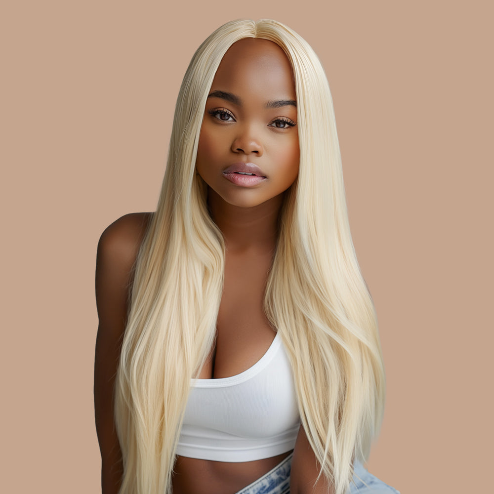 Straight 613 HD Full Frontal Wig 13*4 100% Human Hair