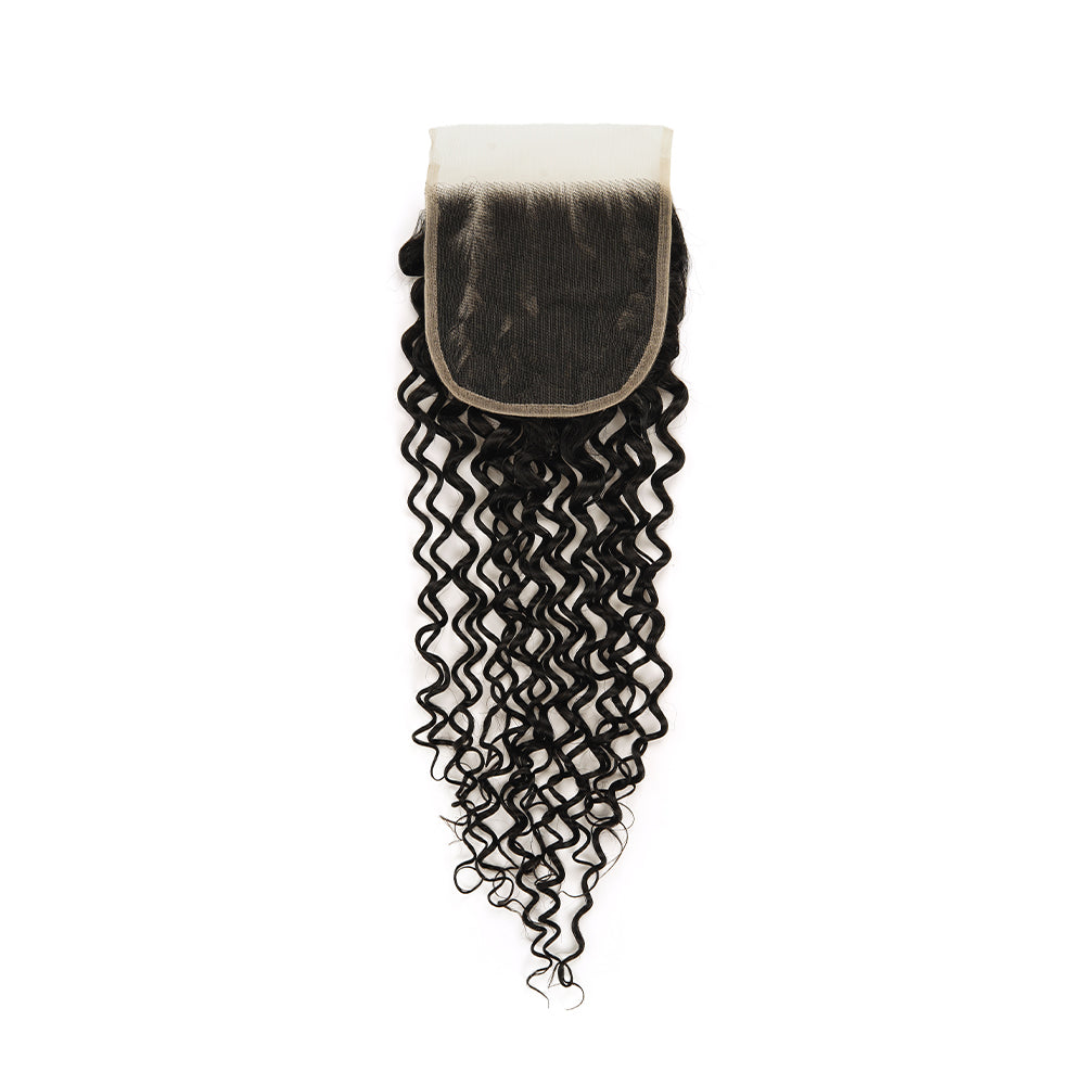 Exoctic Curly Natural Black 5*5 HD Closure, 100% Human Hair