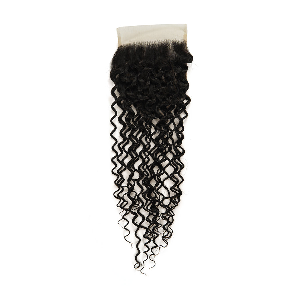 Exoctic Curly Natural Black 5*5 HD Closure, 100% Human Hair