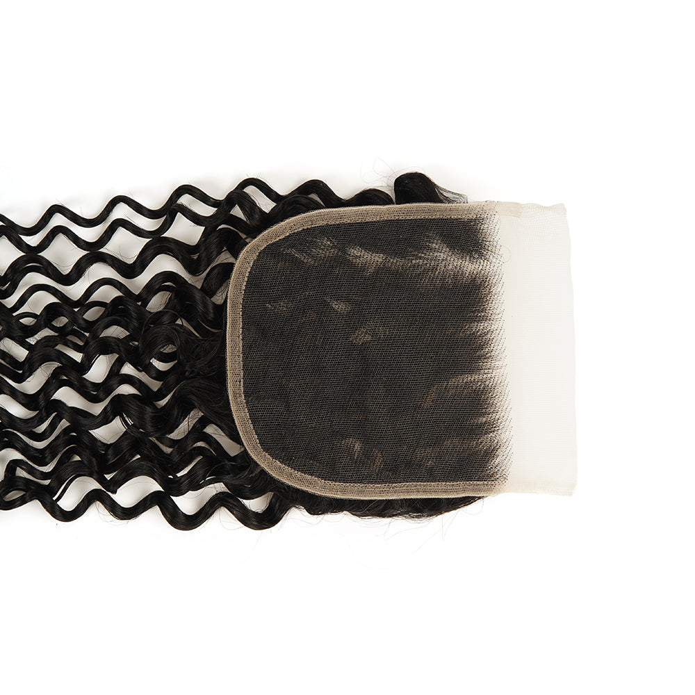 Exoctic Curly Natural Black 5*5 HD Closure, 100% Human Hair