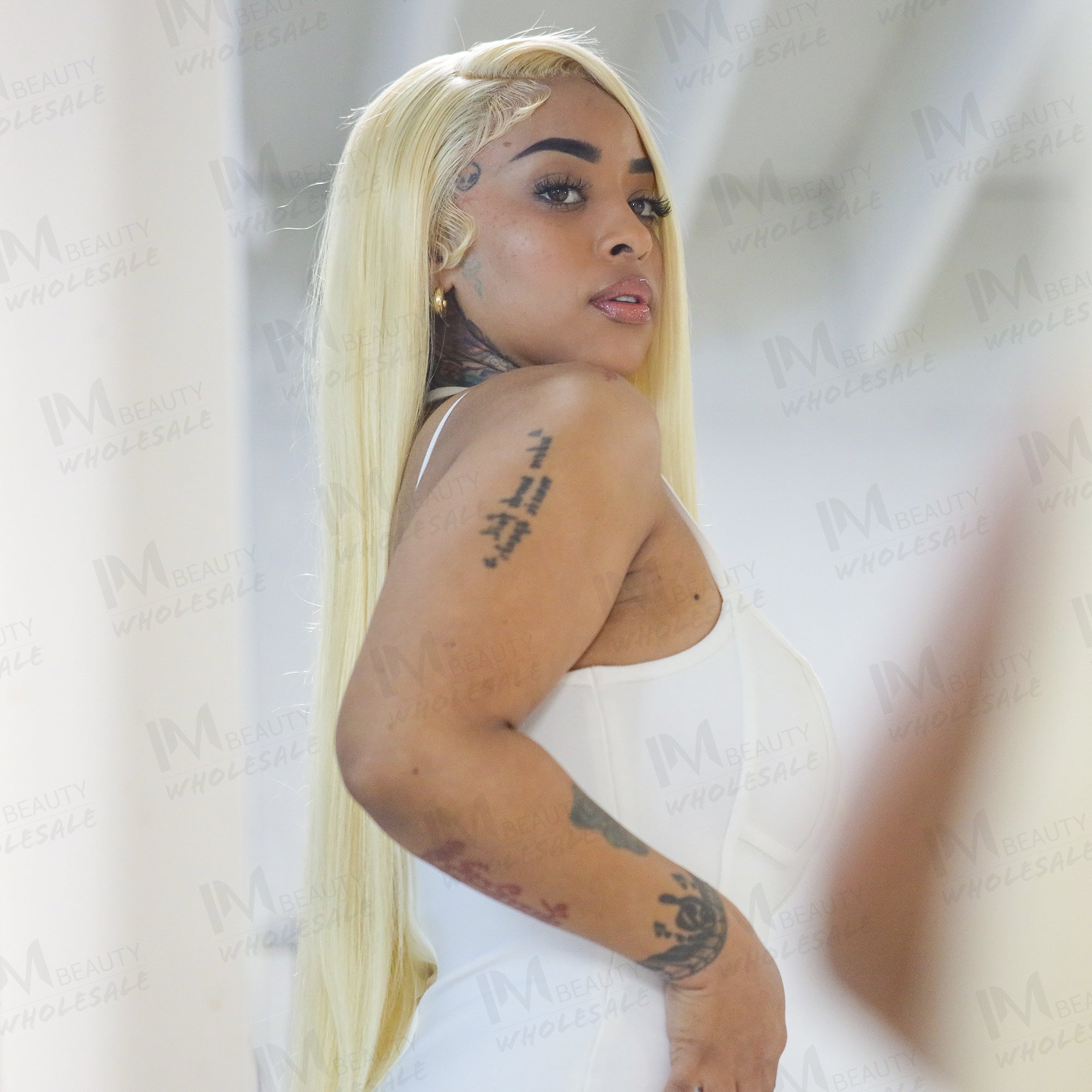 Straight 613 Wig HD Lace Closure 4*4 100% Human Hair