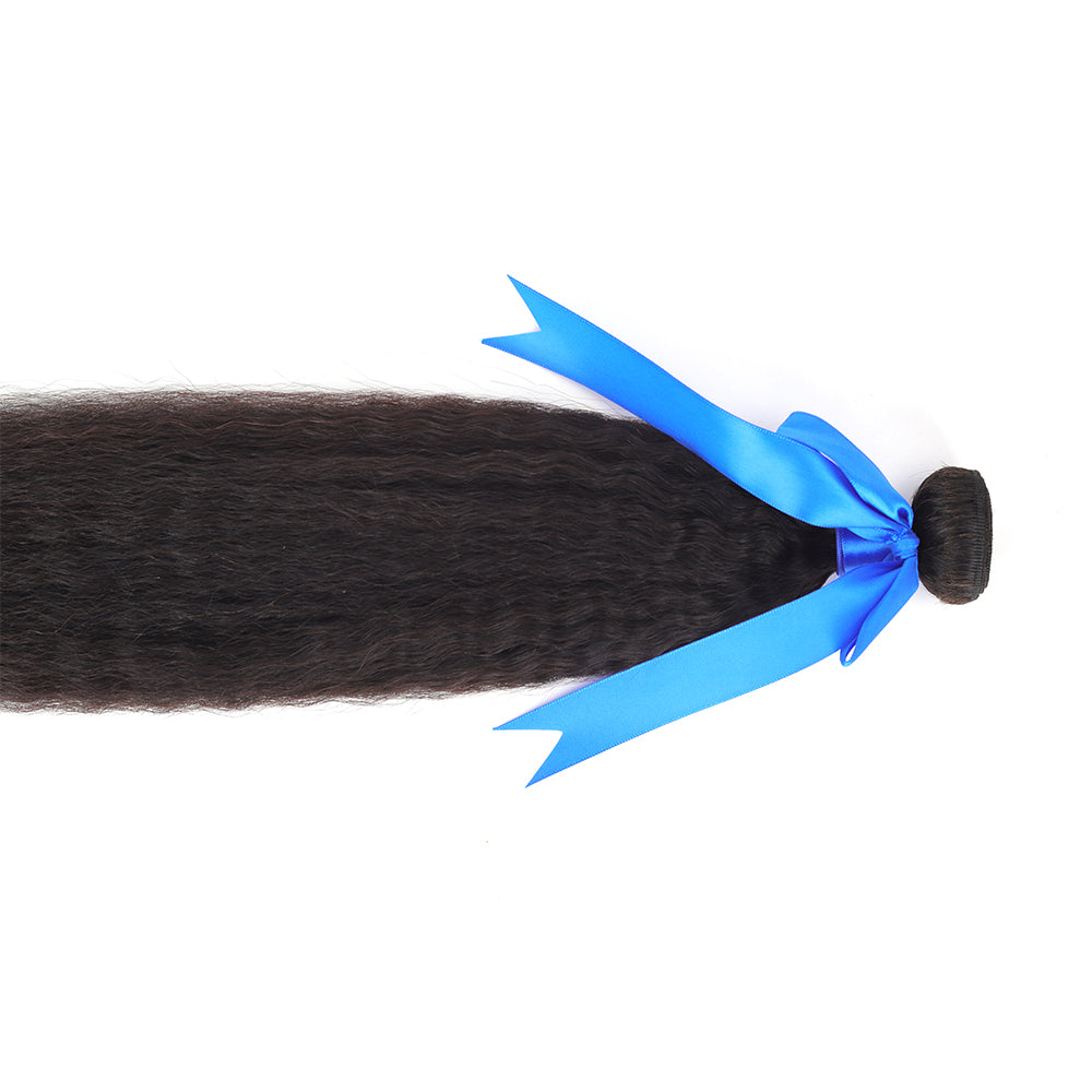 Premium Grade Indian Virgin Hair Bundles Kinky Straight