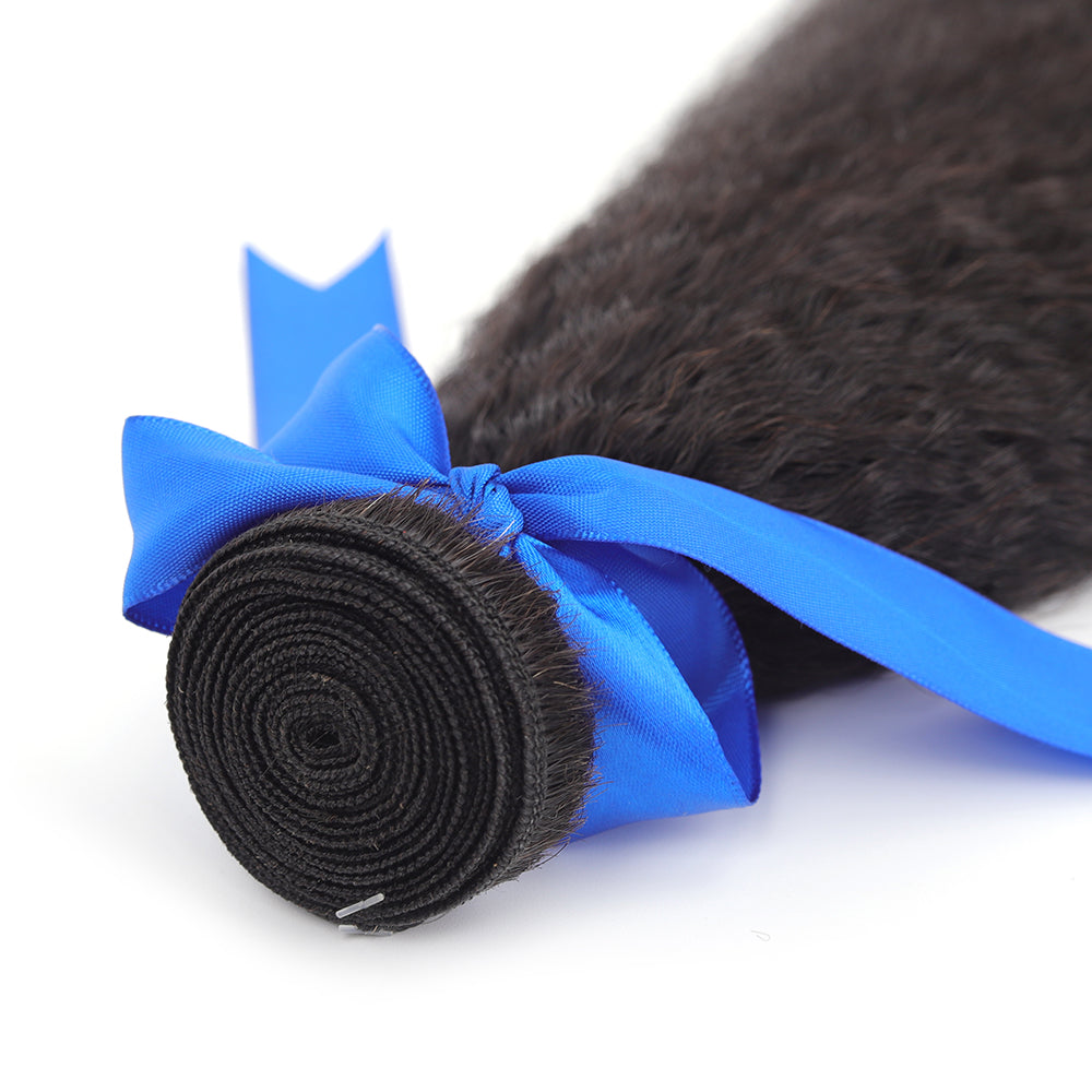 Premium Grade Indian Virgin Hair Bundles Kinky Straight