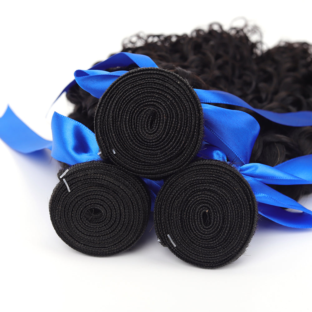 Premium Grade Indian Virgin Hair Bundles Water Wave