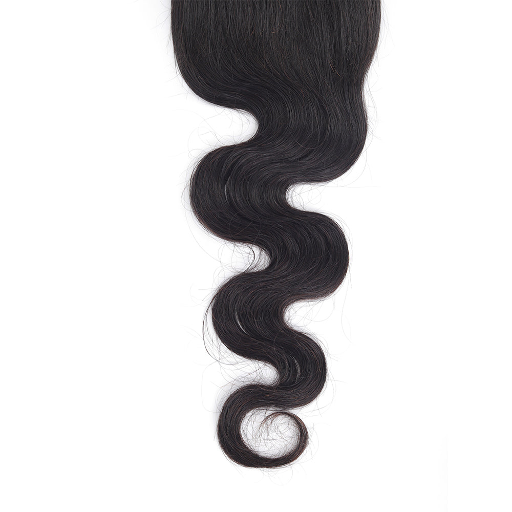 Body Wave 4*4 Transparent Closure, 100% Human Hair
