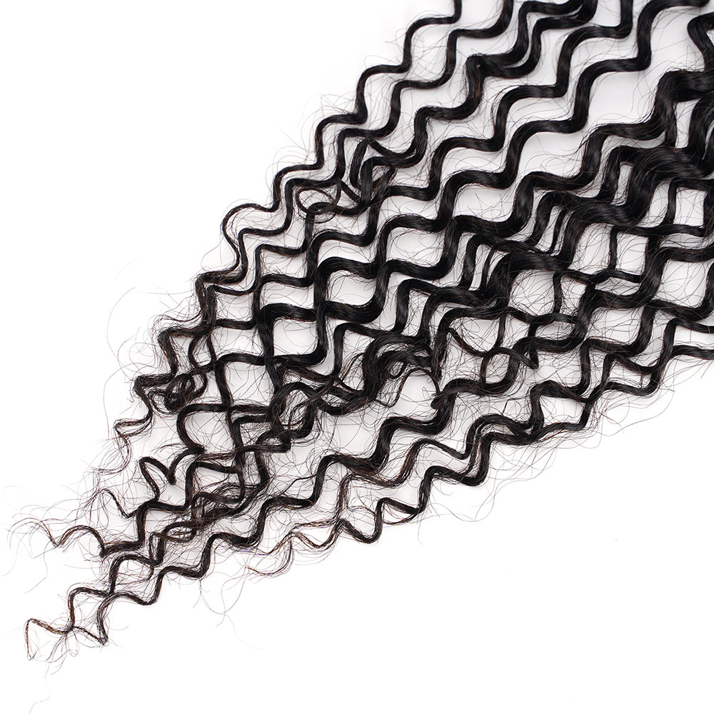 Kinky Curly 4*4 Transparent Closure, 100% Human Hair