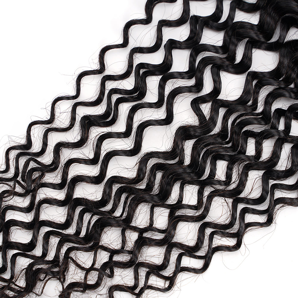 Kinky Curly 4*4 Transparent Closure, 100% Human Hair