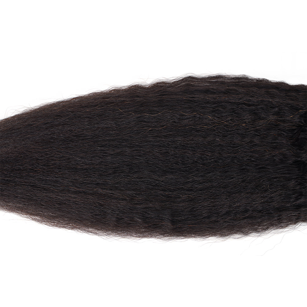 Kinky Straight 4*4 Transparent Closure, 100% Human Hair