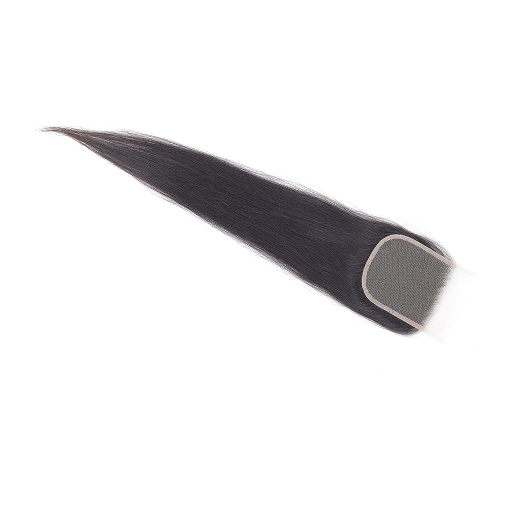 Straight 4*4 Transparent Closure, 100% Human Hair