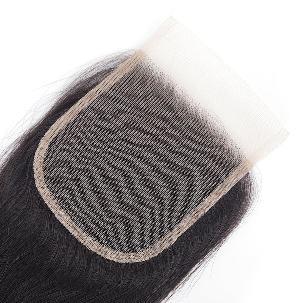 Straight 4*4 Transparent Closure, 100% Human Hair