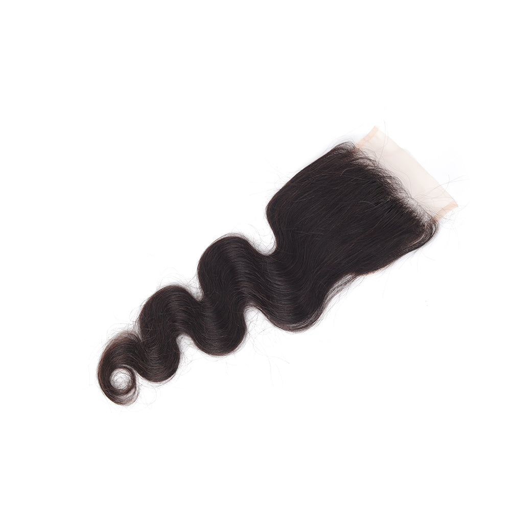 Body Wave 5*5 Transparent Closure, 100% Human Hair