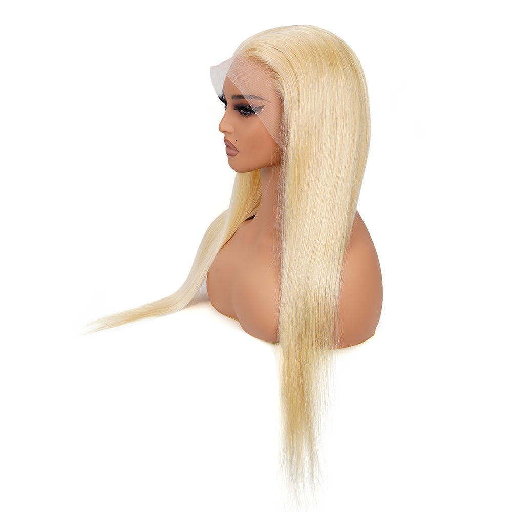 Straight 613 Full Frontal Wig 13*4 100% Human Hair