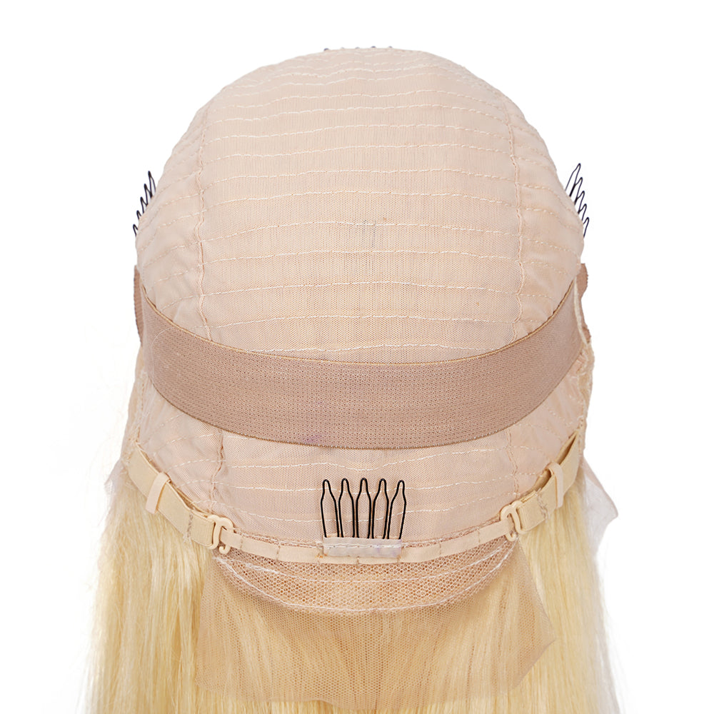 Straight 613 Full Frontal Wig 13*4 100% Human Hair