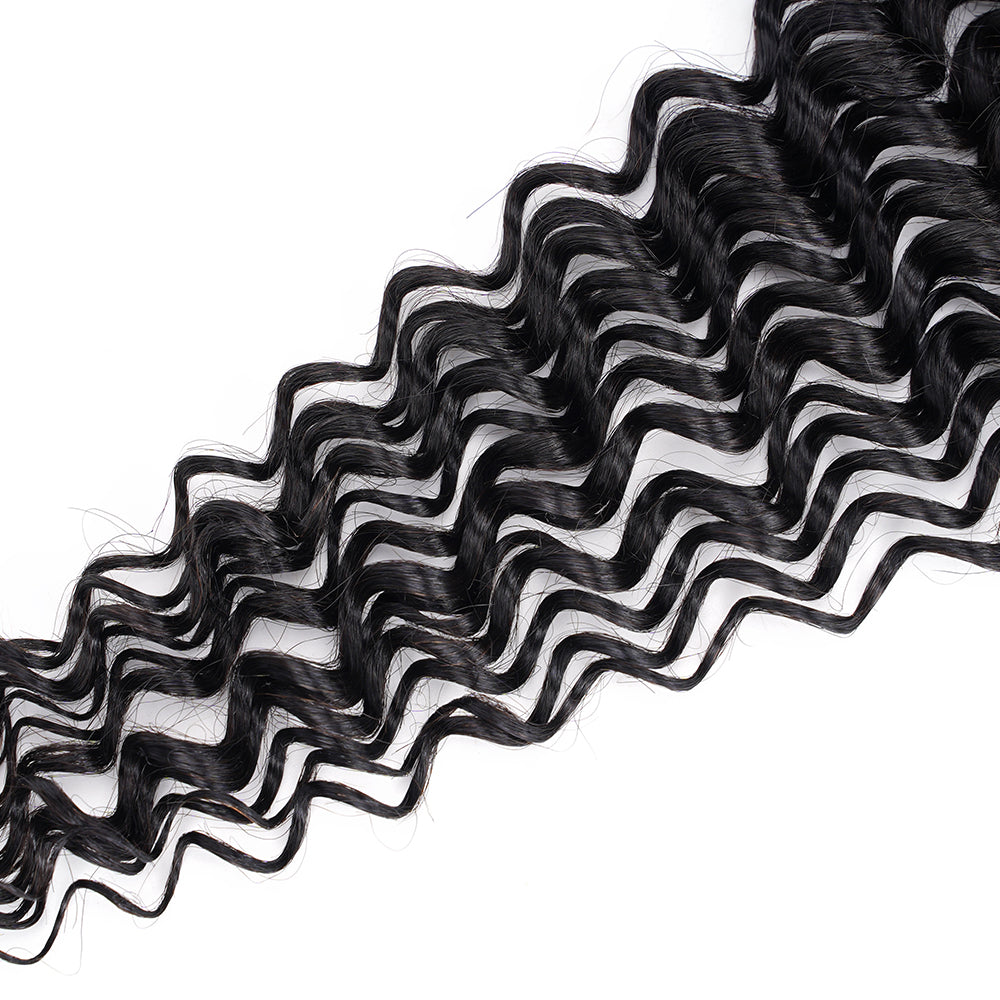 Deep Wave 4*4 HD Closure, 100% Human Hair