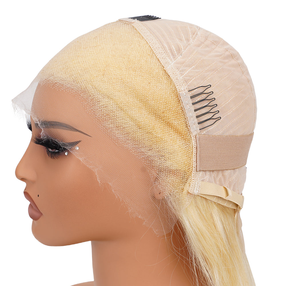 Straight 613 HD Full Frontal Wig 13*4 100% Human Hair