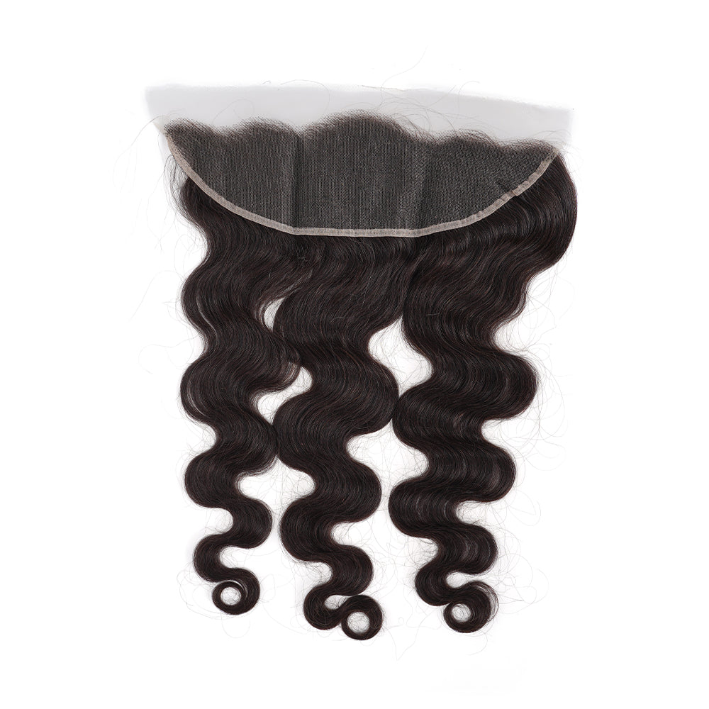 Body Wave Natural Black 13*4 HD Frontal, 100% Human Hair