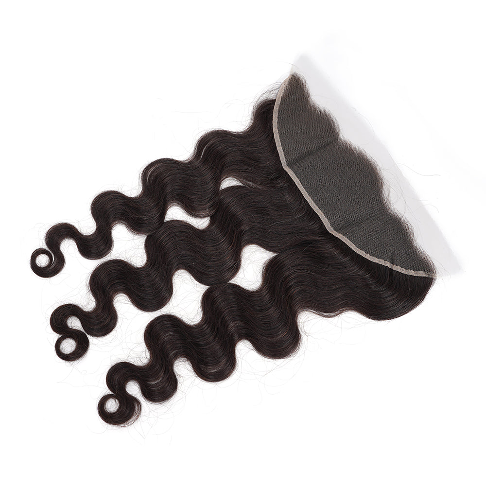 Body Wave Natural Black 13*4 HD Frontal, 100% Human Hair