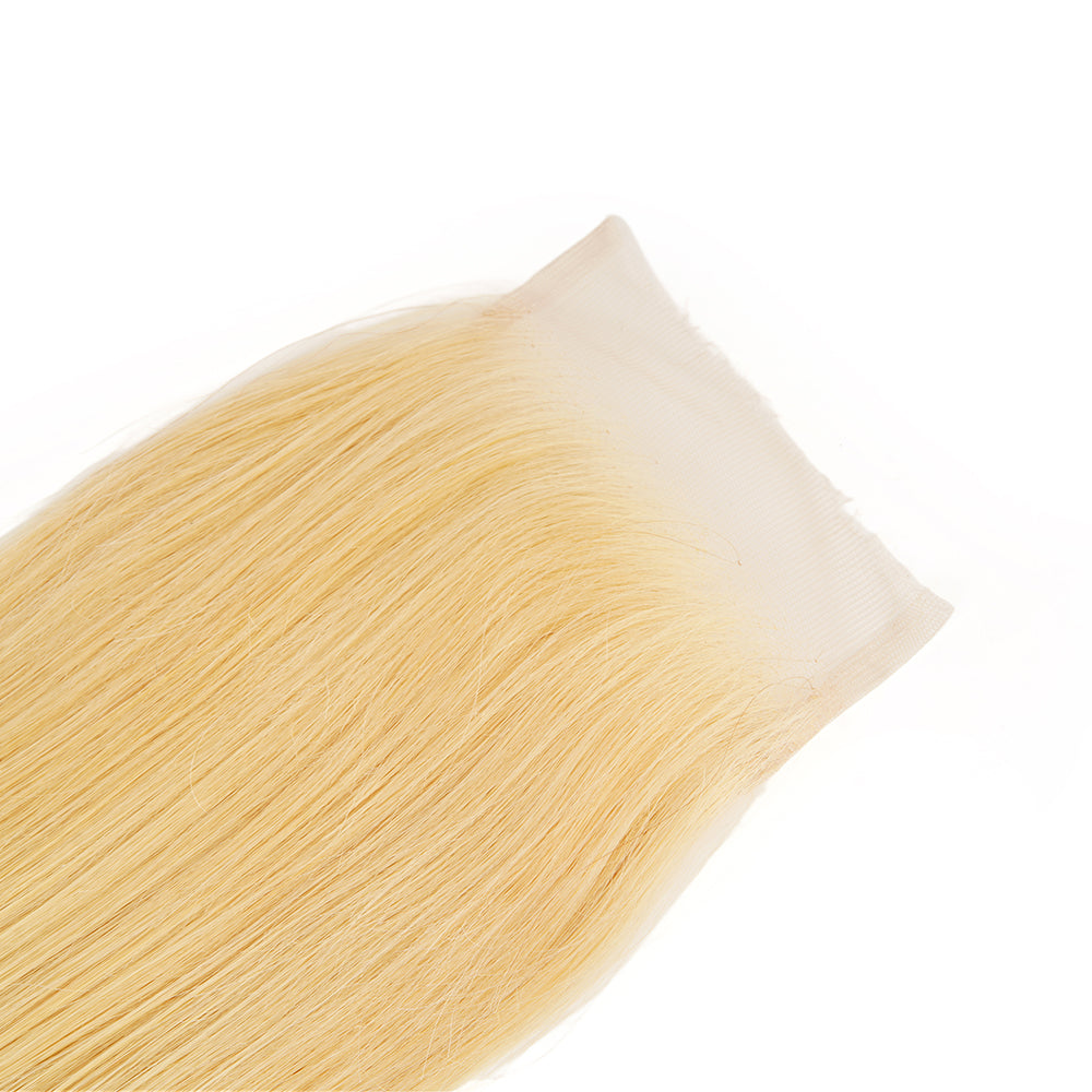 Straight 613 4*4 HD Closure, 100% Human Hair