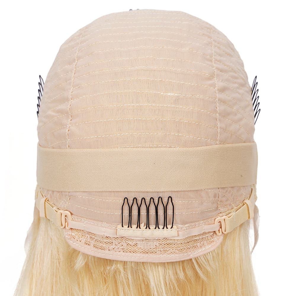 Straight 613 Transparent Full Frontal Bob Wig 100% Human Hair