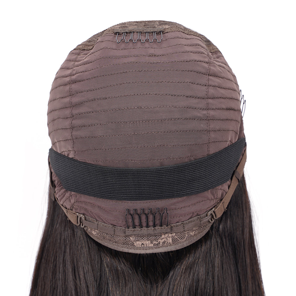 Straight Highlighted Honey Brown Bob Wig HD Lace Closure 4*4 100% Human Hair