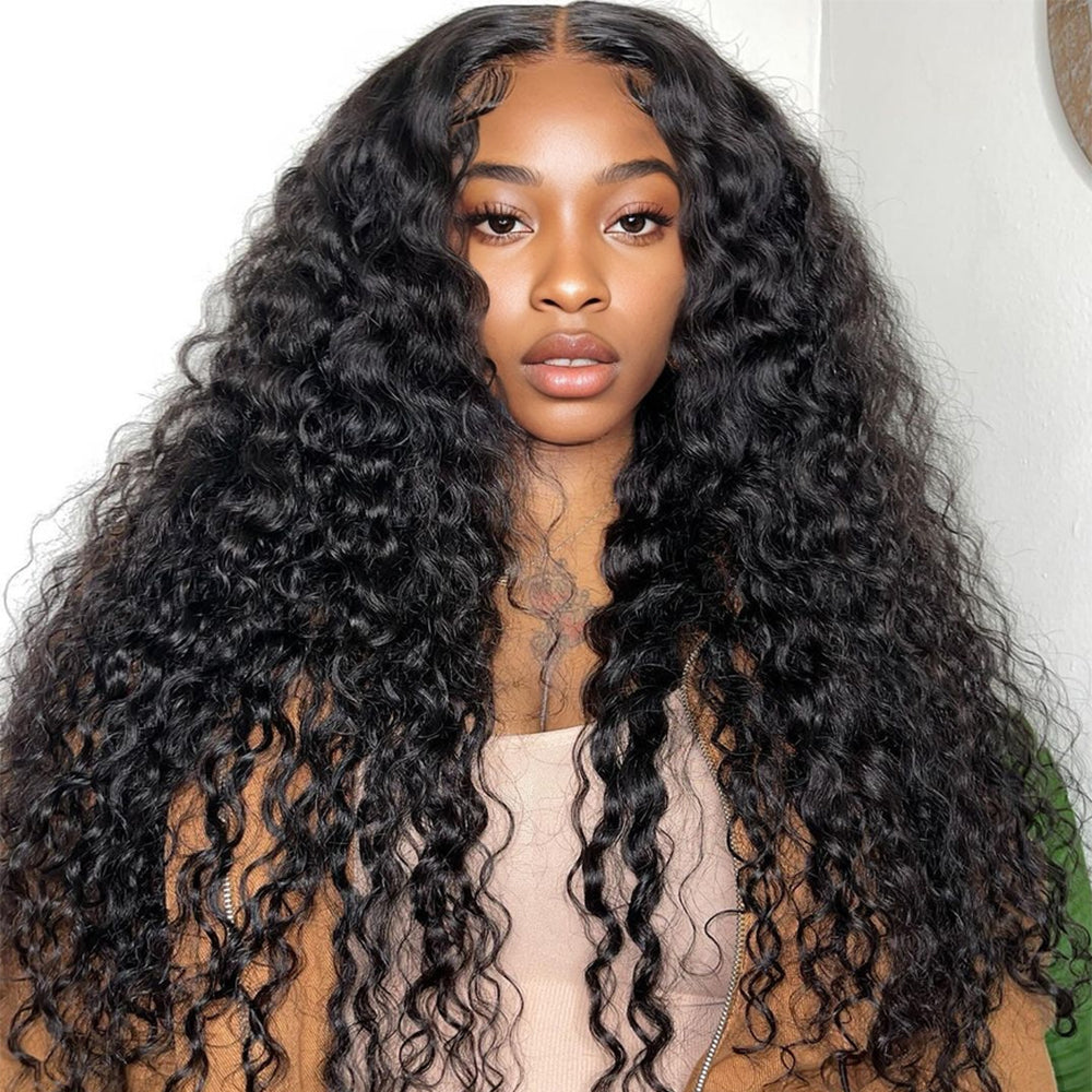 Deep Wave 5*5 Transparent Closure, 100% Human Hair