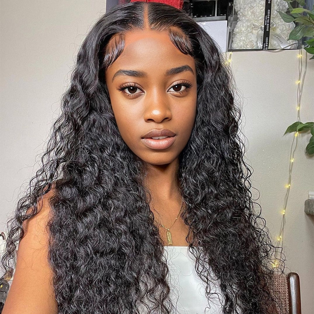 Water Wave 13*4 HD Frontal, 100% Human Hair