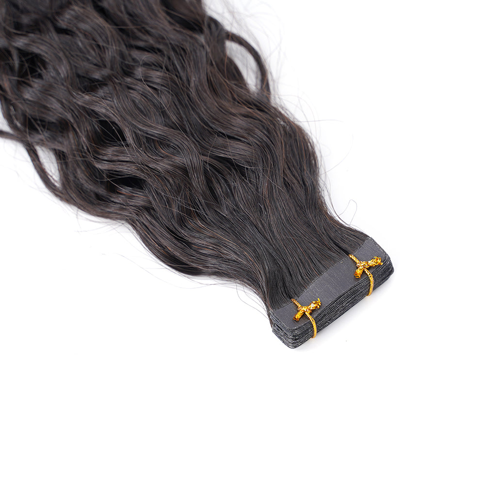 Premium Quality Kinky Curly Tape In Virgin Hair