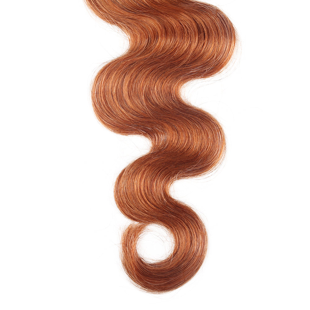 Everyday Grade Ginger Ombre Indian Virgin Hair Bundles Body Wave